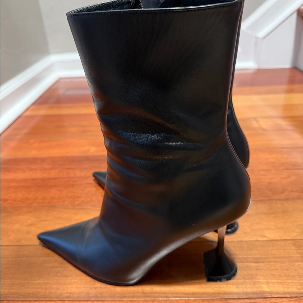 Amina Muaddi Giorgia Boots - Picture 2 of 5